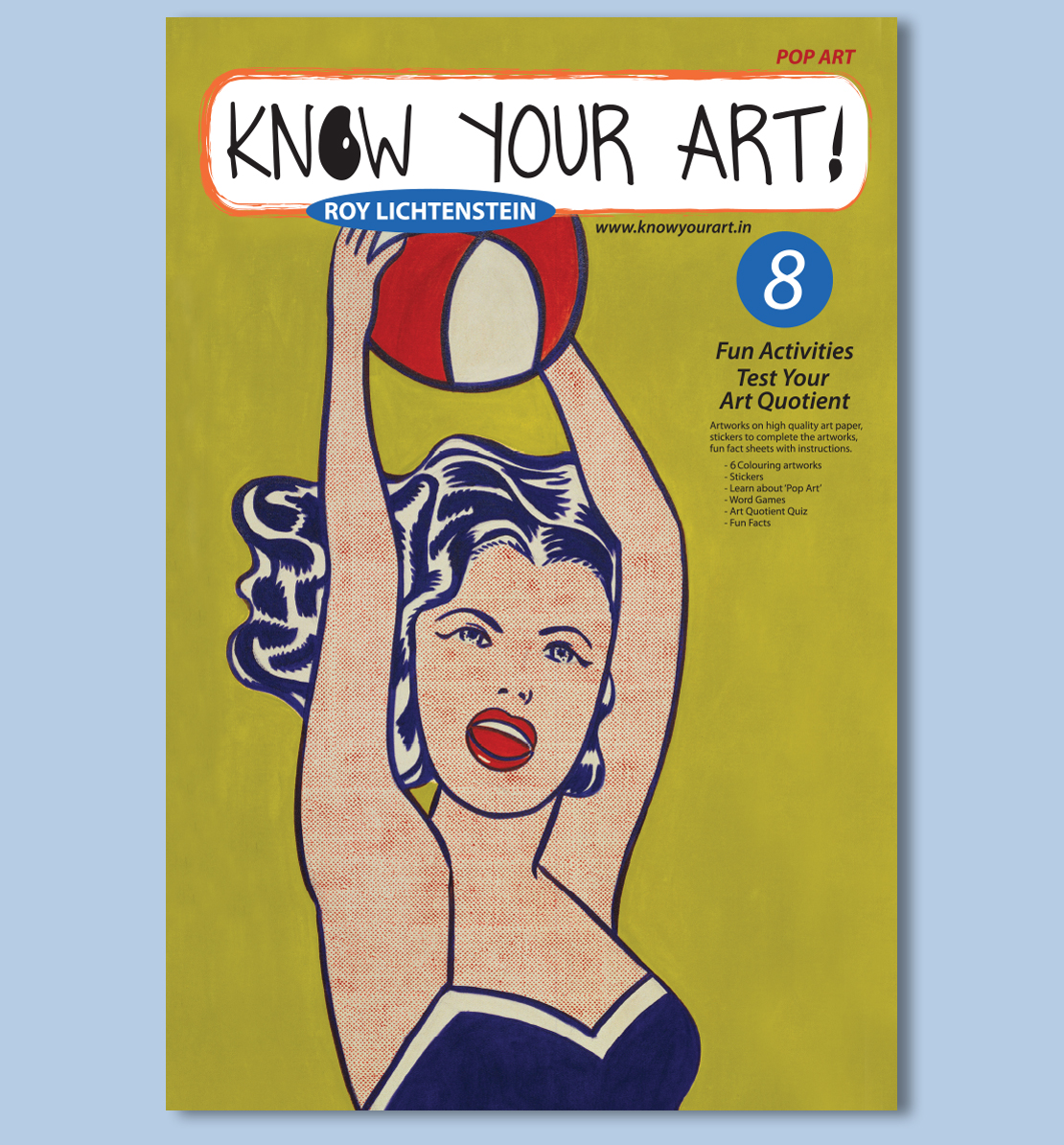 Know Your Art - DIY Kit - Roy Lichtenstein